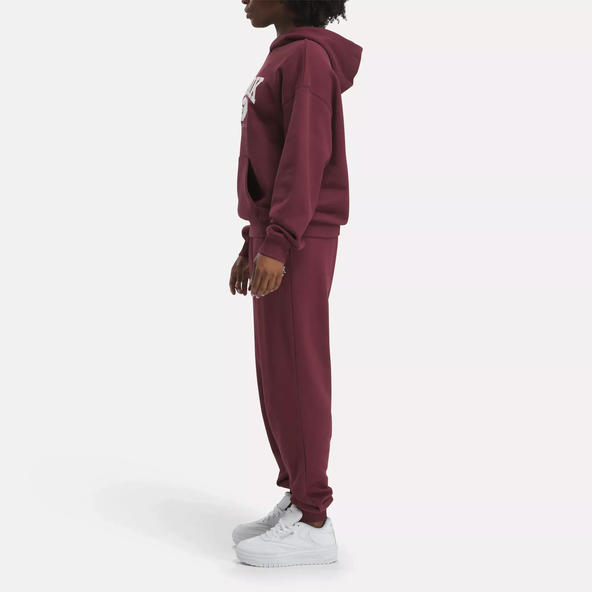 Reebok Vêtements Femme Classics Archive Essentials Sweat à capuche en French Terry avec grand logo