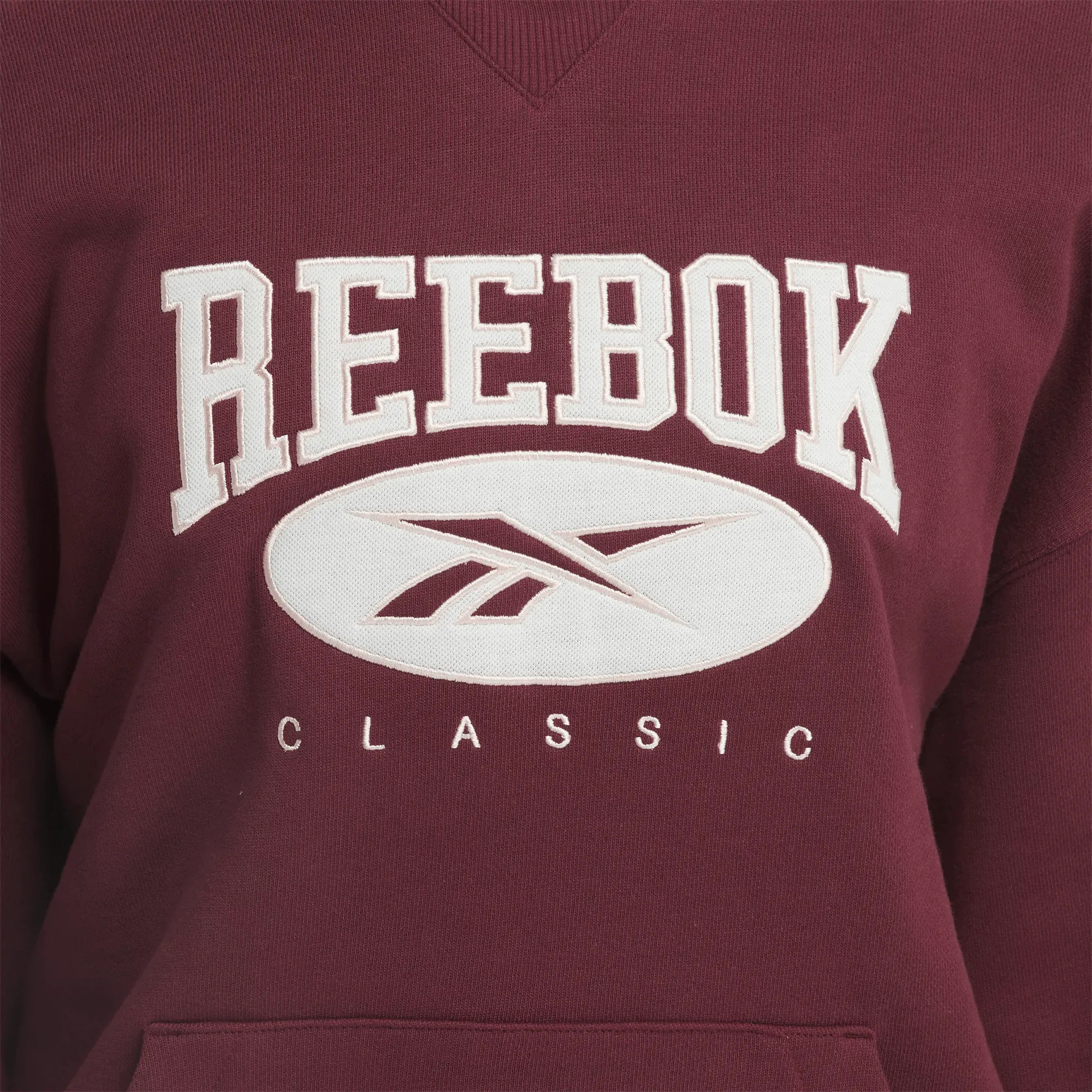 Reebok Vêtements Femme Classics Archive Essentials Sweat à capuche en French Terry avec grand logo