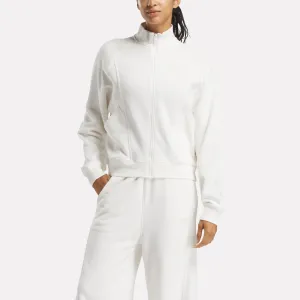 Reebok Vêtements Femme Icon Elements French Terry Veste à Fermeture Éclair Complète