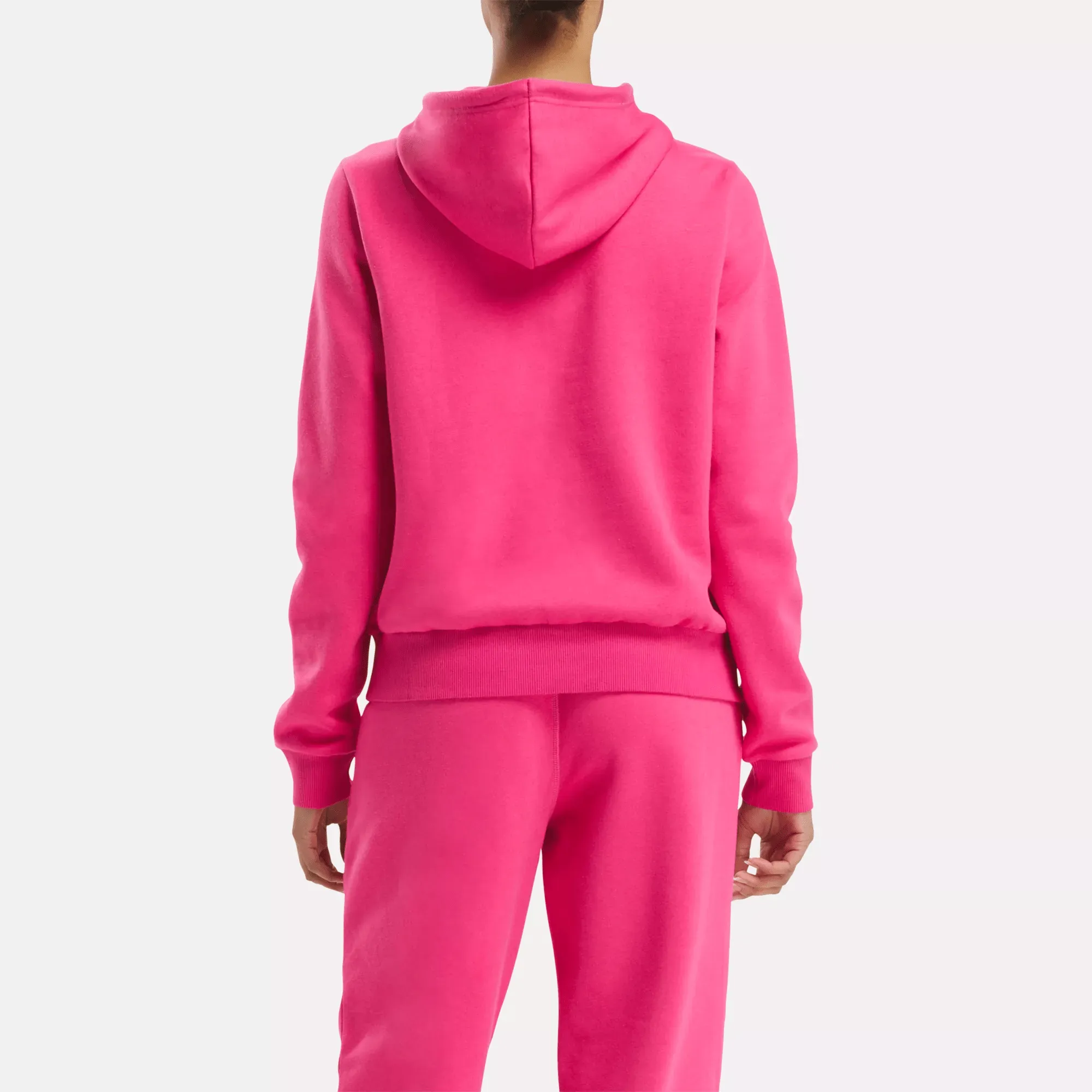 Vêtements Reebok pour Femmes Pull à Capuche en Polaire Reebok Identity avec Grand Logo