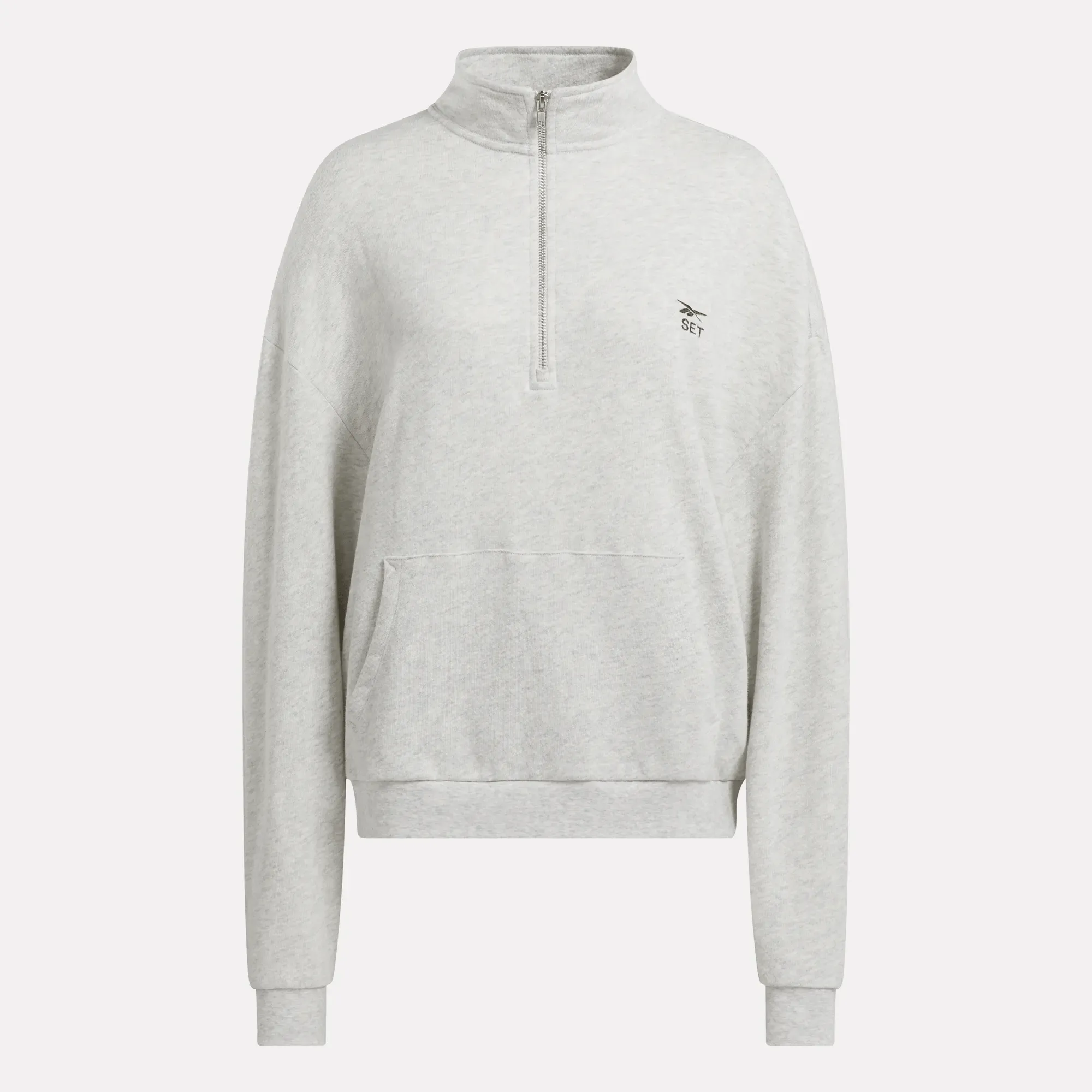 Vêtements Reebok pour Femmes Sweat-shirt léger à zip quart de Reebok x SET Classic
