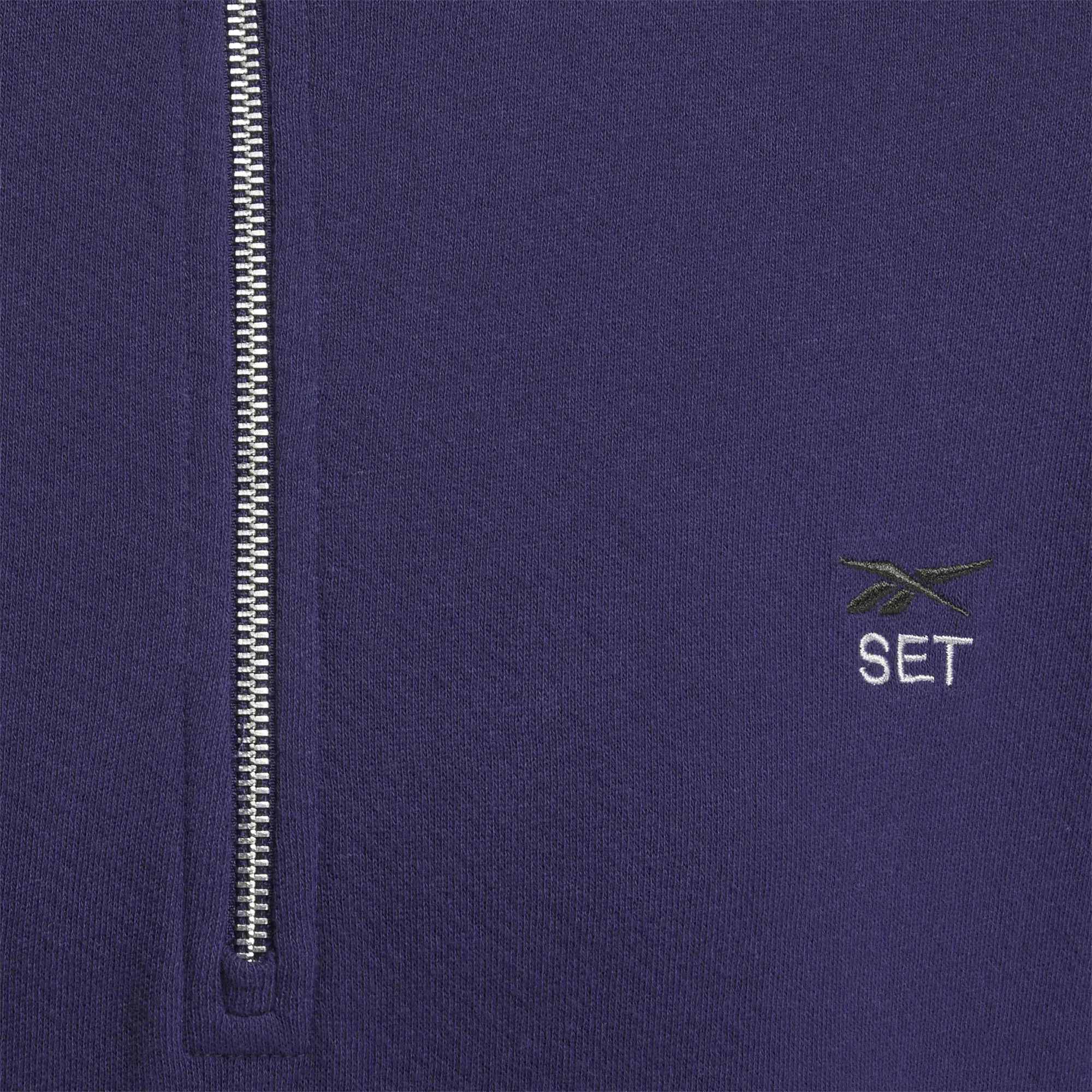 Vêtements Reebok pour Femmes Sweat-shirt léger à col quart de zip Reebok x SET Classic