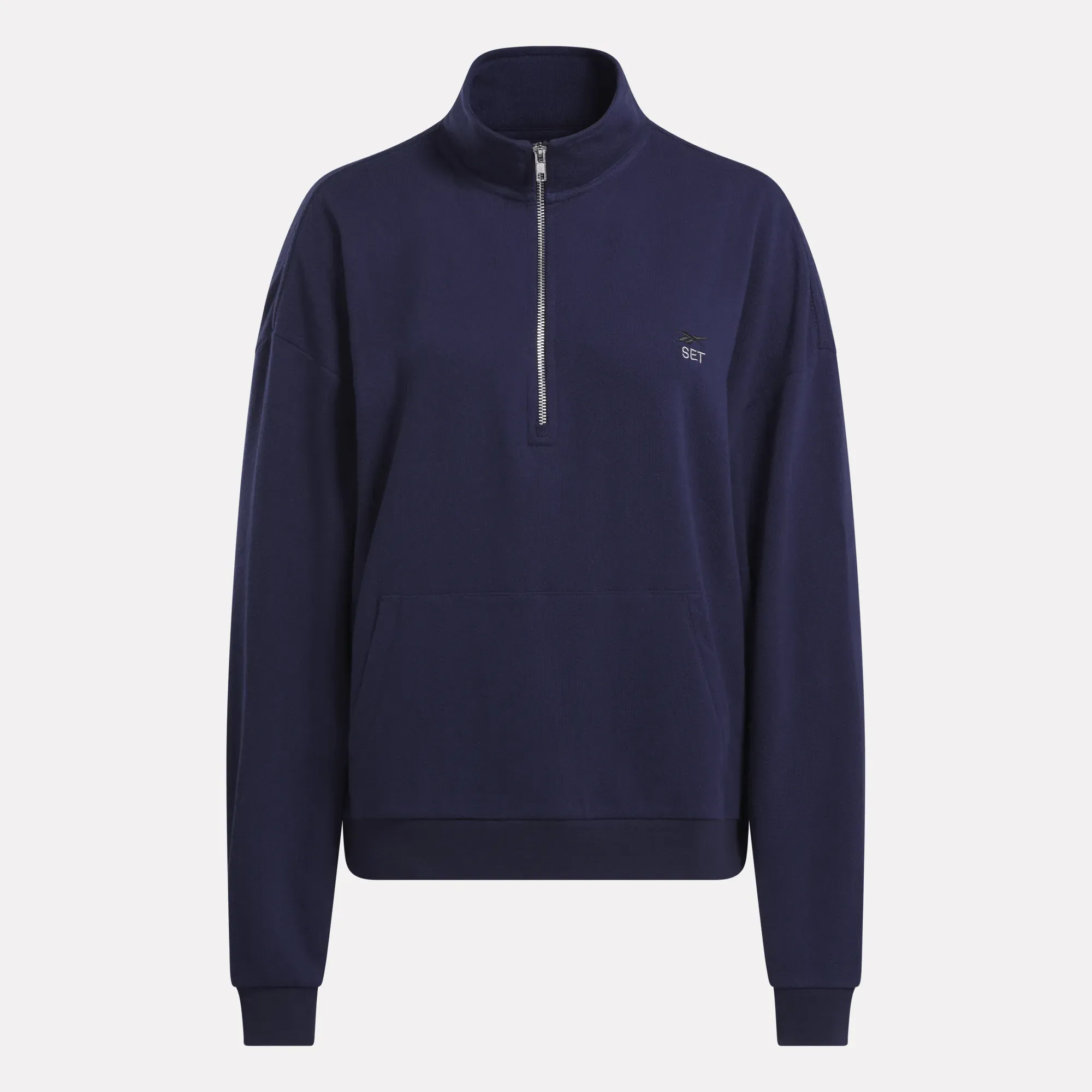 Vêtements Reebok pour Femmes Sweat-shirt léger à col quart de zip Reebok x SET Classic