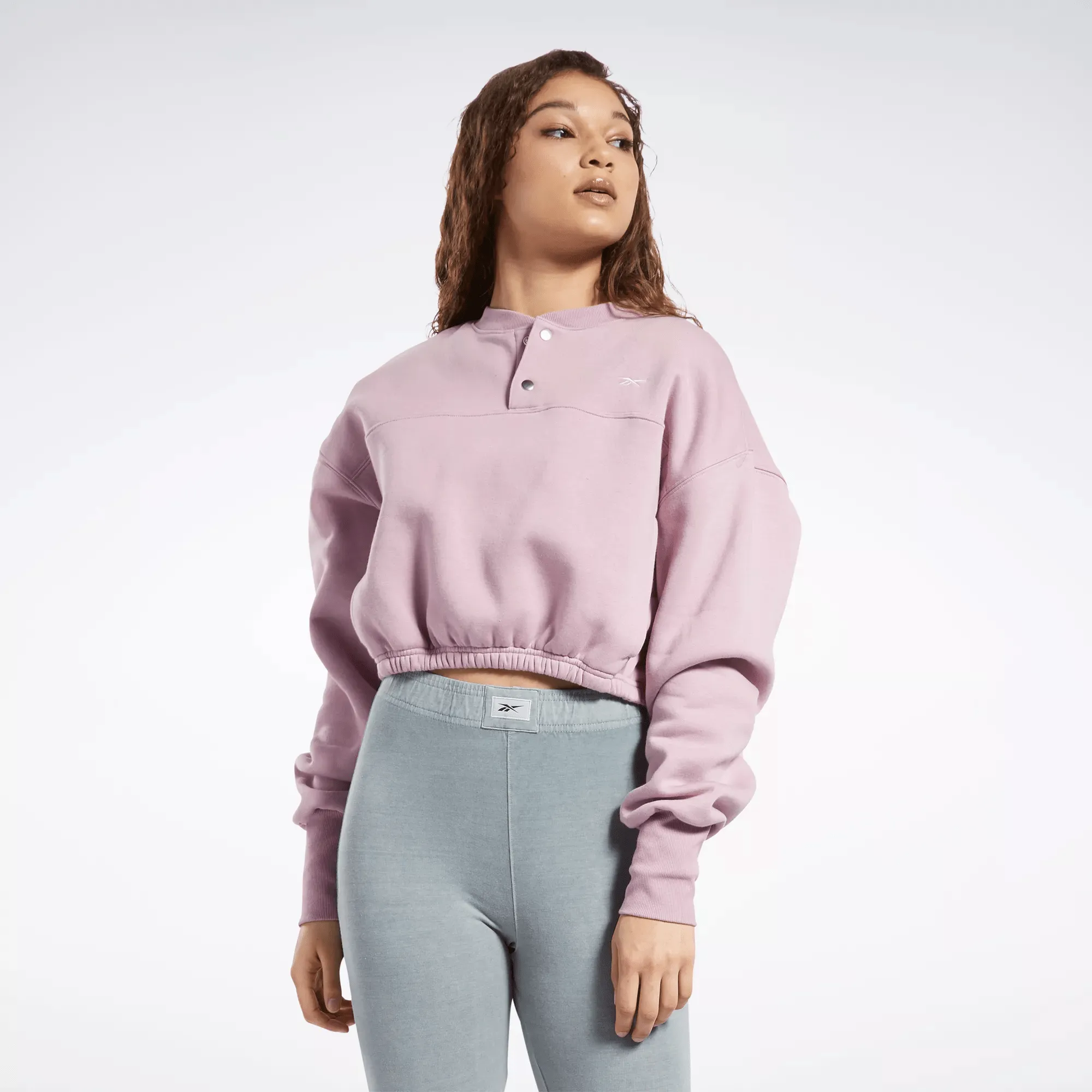 Reebok Sweat-shirt en polaire pour femmes Classics Violet Reebok