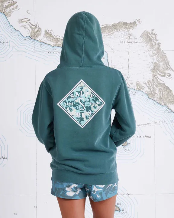 Pull à capuche rétro boyfriend - Fatigue