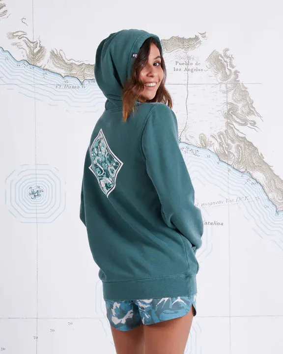 Pull à capuche rétro boyfriend - Fatigue