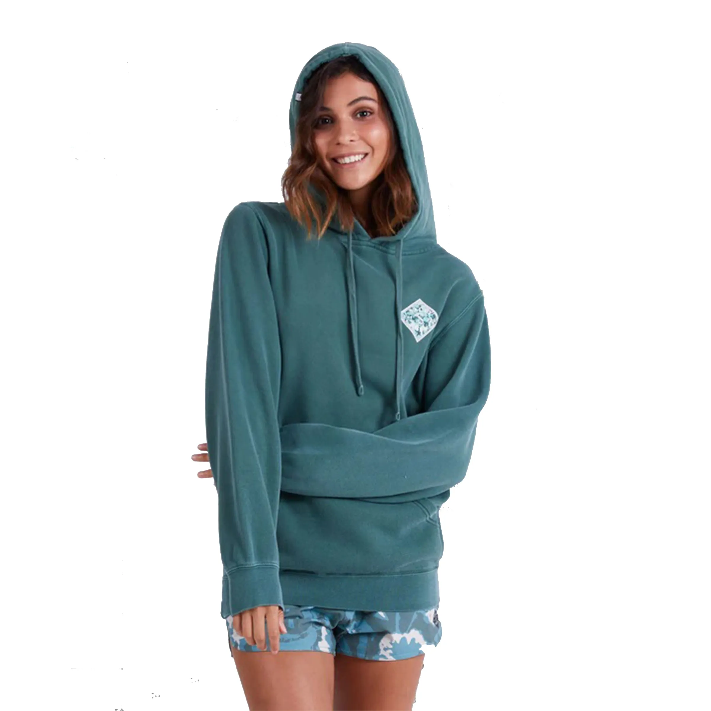 Pull à capuche rétro boyfriend - Fatigue