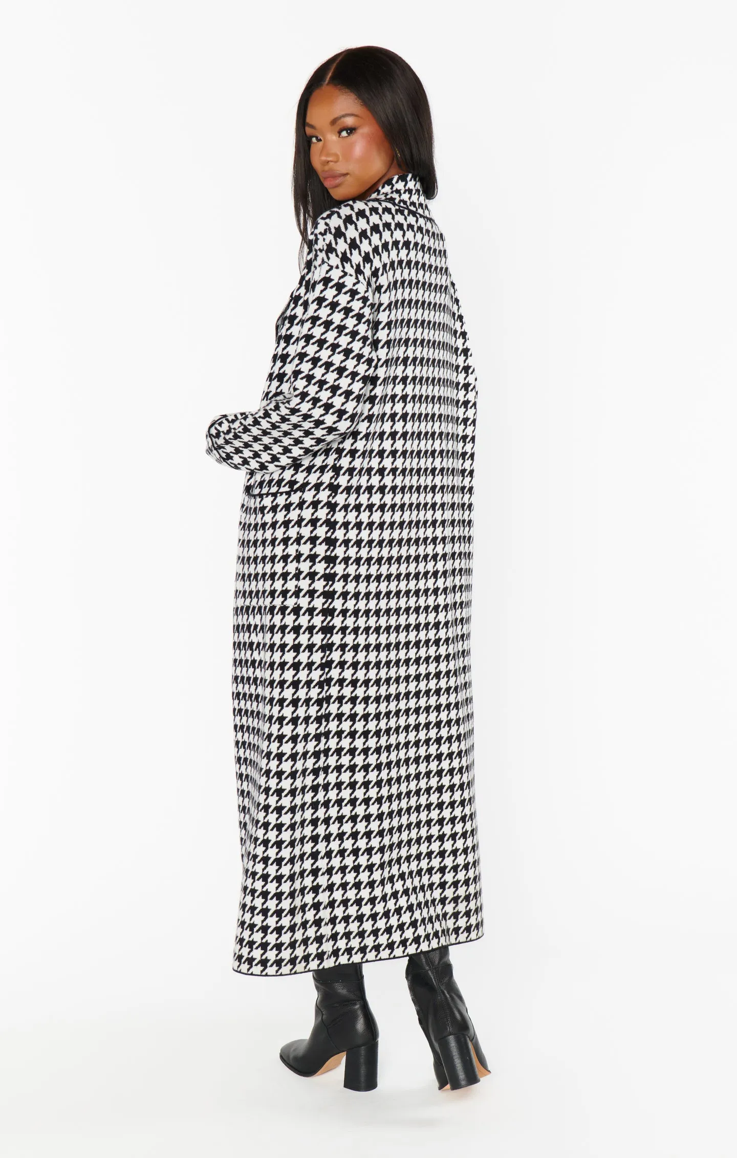 Veste Pull Shasta ~ Tricot Pied-de-poule