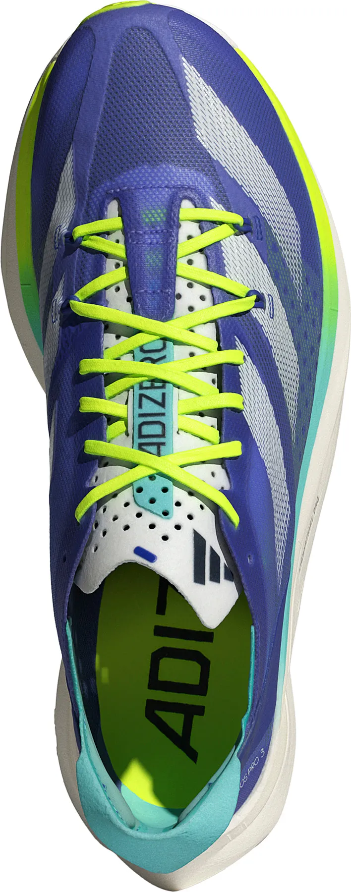 Chaussures Adidas Femme adidas Adizero Adios Pro 3 Chaussures de Course - Bleu