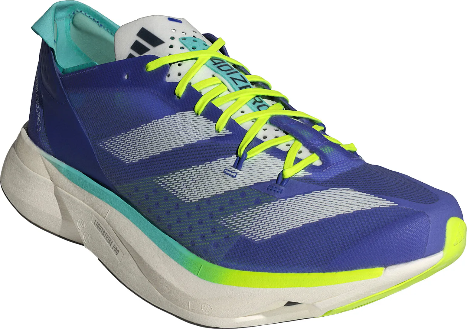 Chaussures Adidas Femme adidas Adizero Adios Pro 3 Chaussures de Course - Bleu