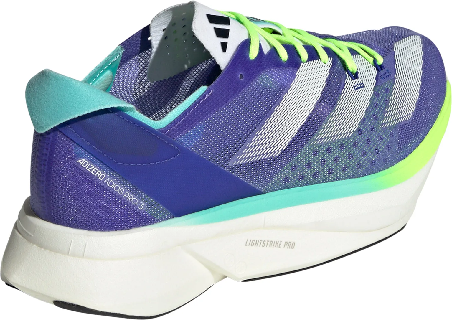 Chaussures Adidas Femme adidas Adizero Adios Pro 3 Chaussures de Course pour Femmes - Bleu
