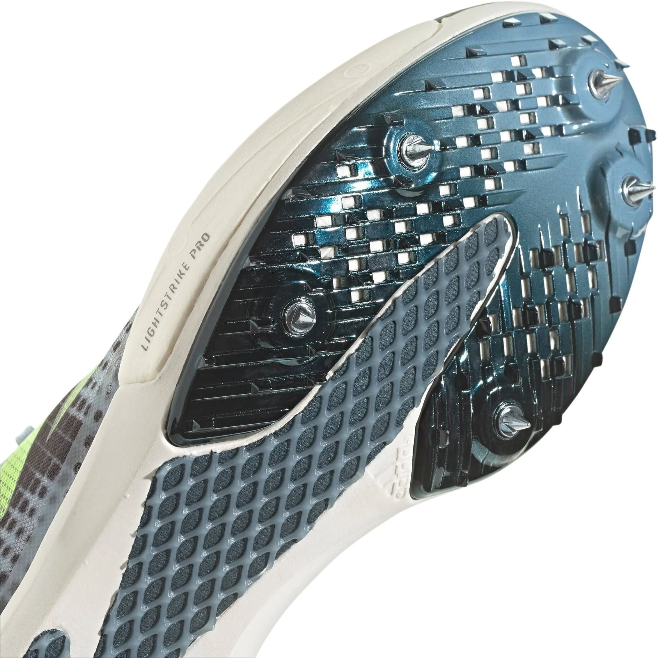 Chaussures Adidas Femme adidas Adizero Ambition Pointes de Course - Bleu