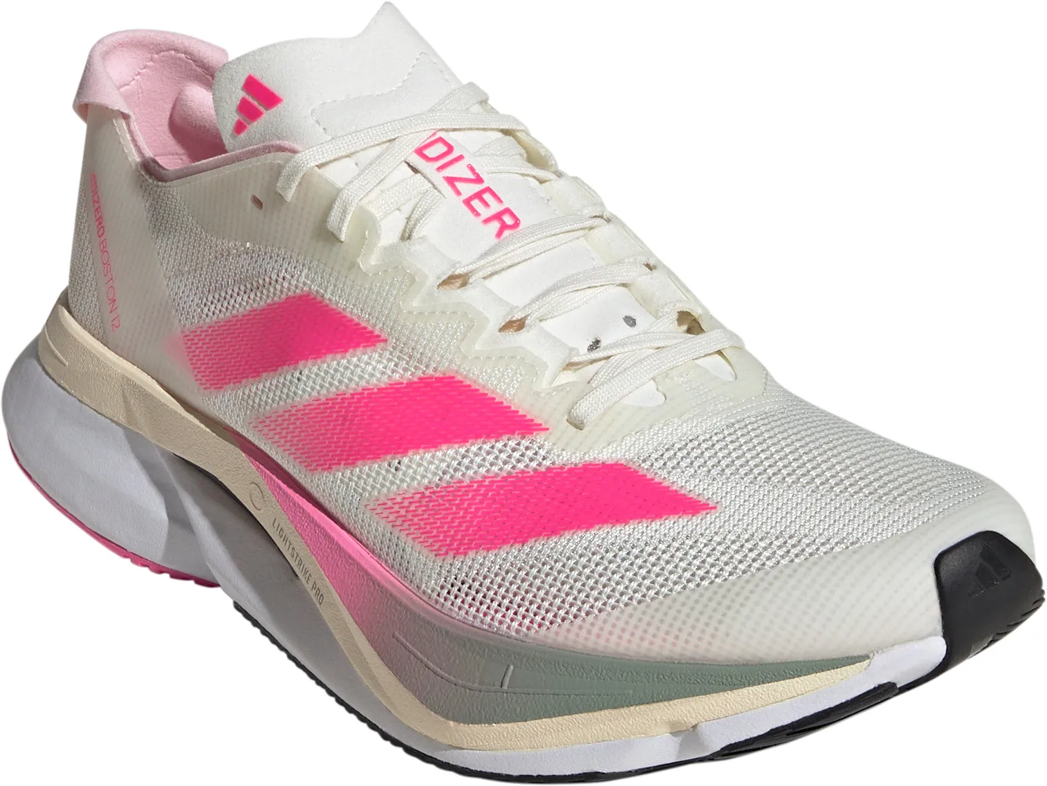 Chaussures Adidas Femme adidas Adizero Boston 12 Chaussures de Course pour Femmes - Blanc