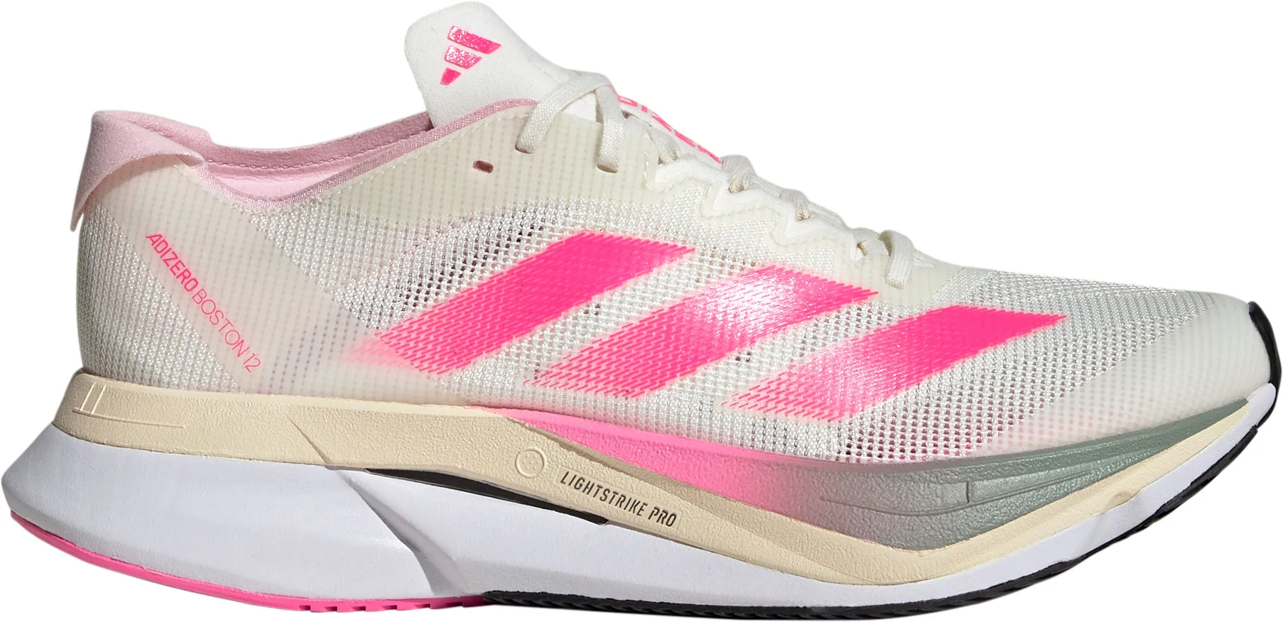Chaussures Adidas Femme adidas Adizero Boston 12 Chaussures de Course pour Femmes - Blanc