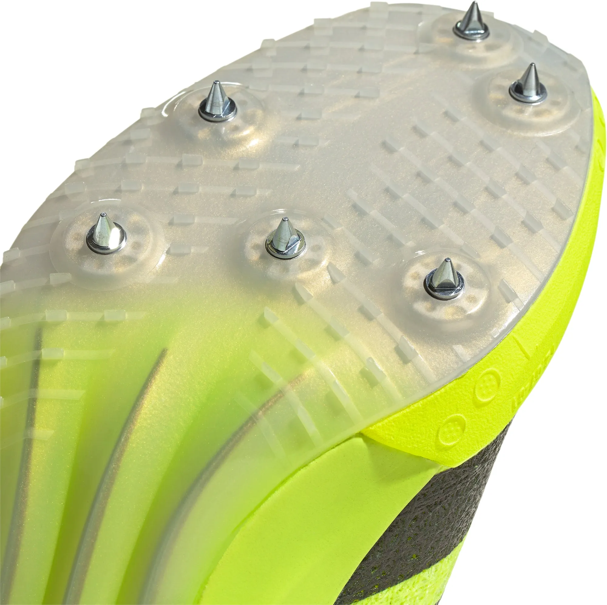 Chaussures Adidas Femme adidas Adizero Prime SP 3 Strung Pointes de Course - Jaune