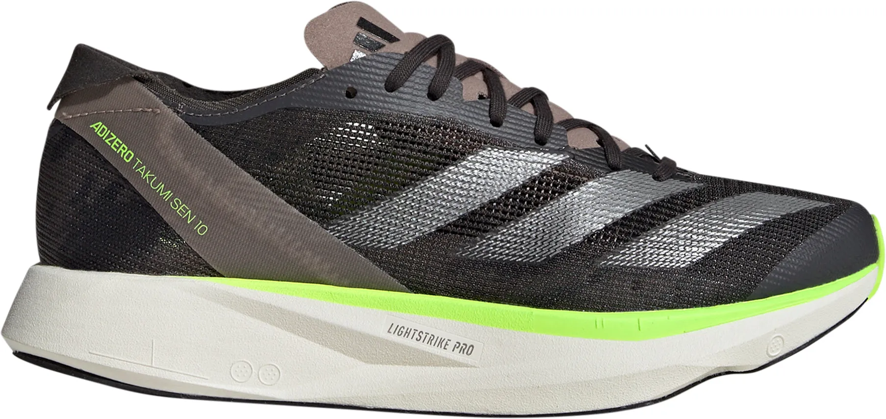 Chaussures Adidas Femme adidas Adizero Takumi Sen 10 Chaussures de Course pour Femmes - Gris