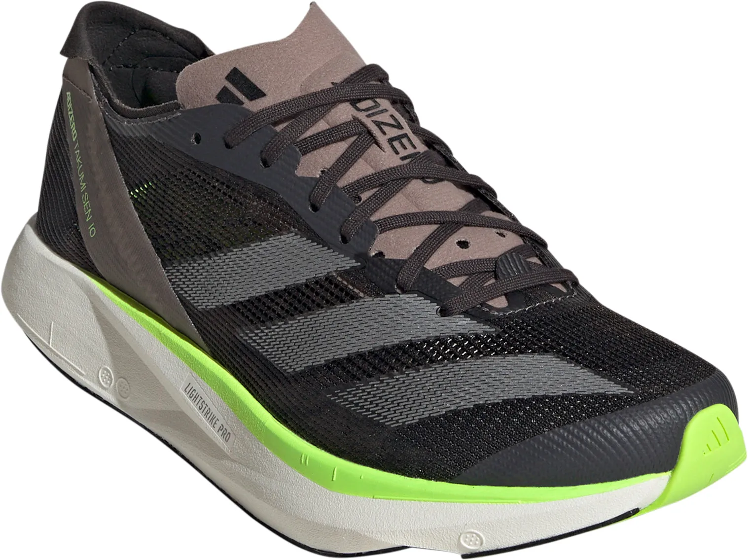 Chaussures Adidas Femme adidas Adizero Takumi Sen 10 Chaussures de Course pour Femmes - Gris