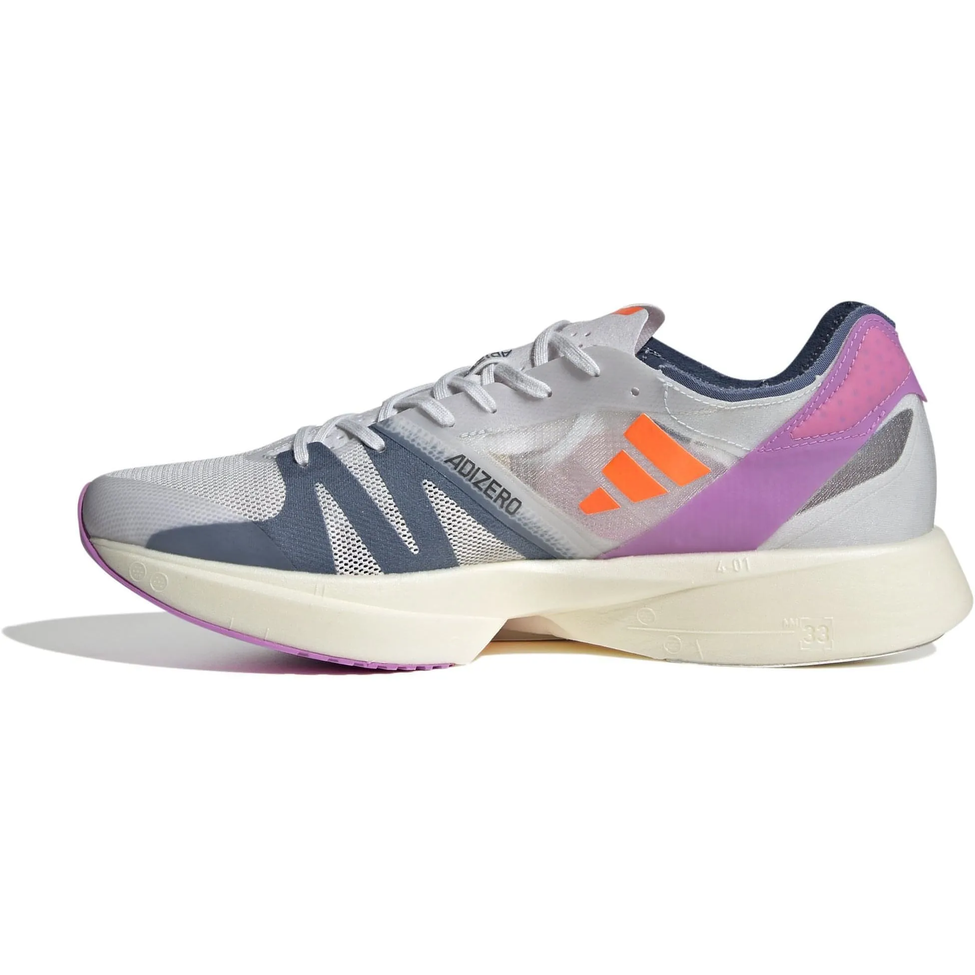 Chaussures Adidas Femme adidas Adizero Takumi Sen 8 Chaussures de Course - Gris