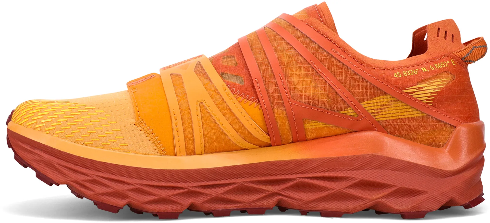 Chaussures de trail Altra Mont Blanc BOA pour femmes - Orange