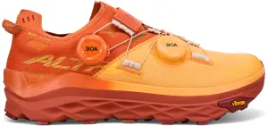 Chaussures de trail Altra Mont Blanc BOA pour femmes - Orange