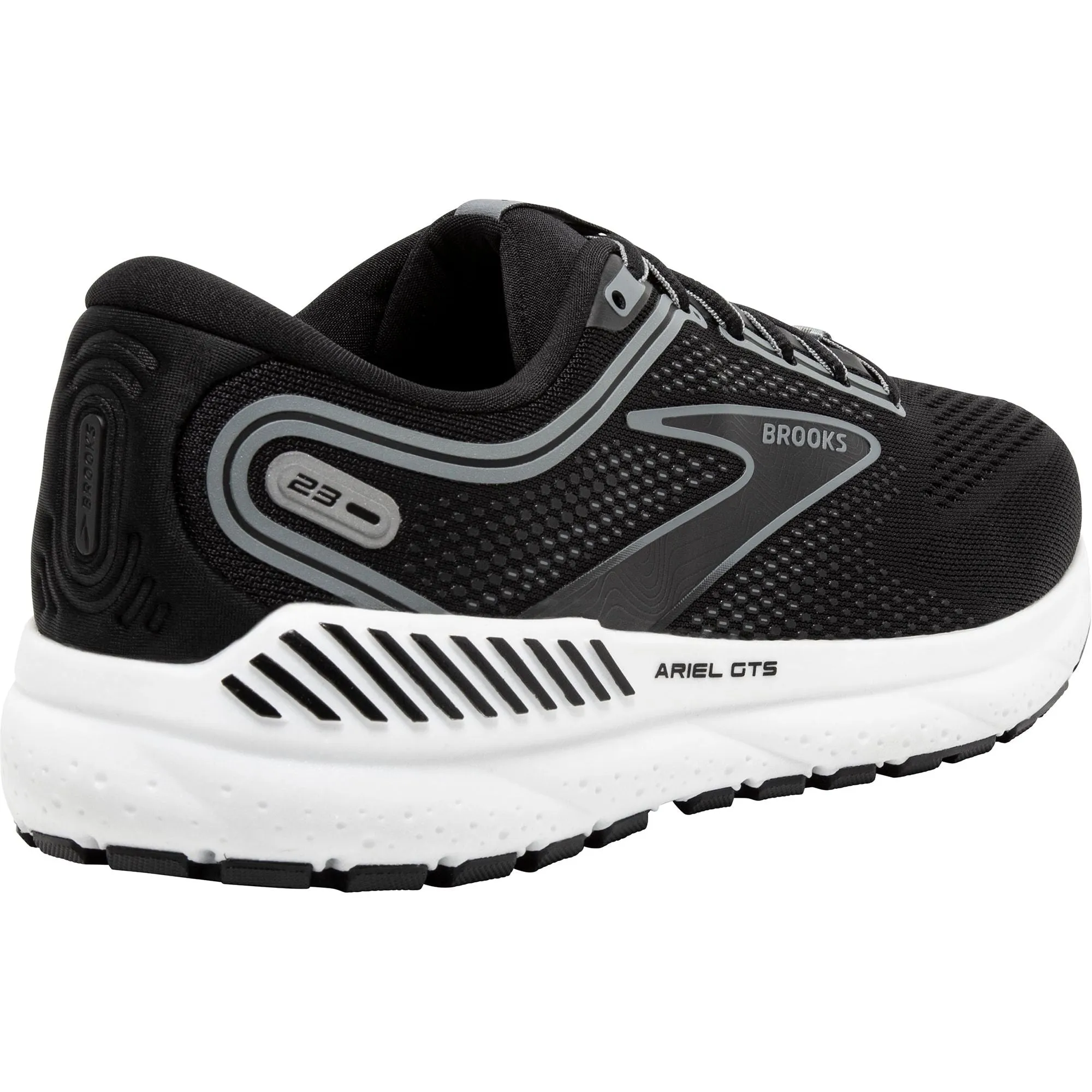 Chaussures de course Brooks Brooks Ariel GTS 23 WIDE FIT pour femmes - Noir
