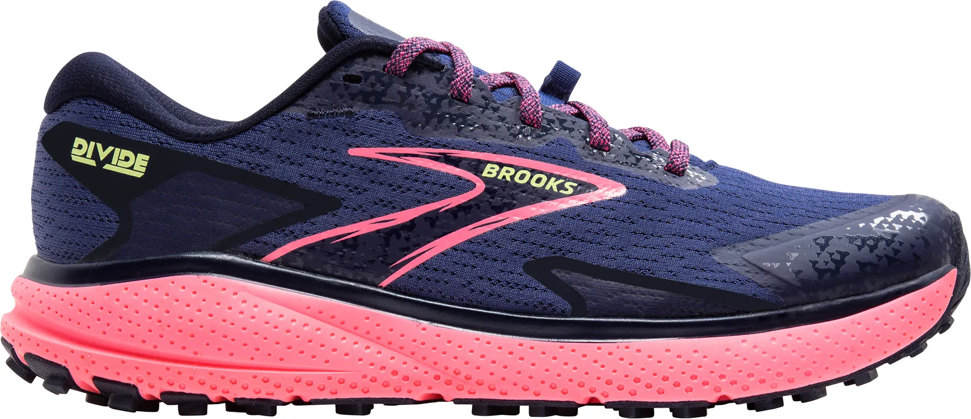 Chaussures de trail Brooks Divide 5 pour femme - Bleu