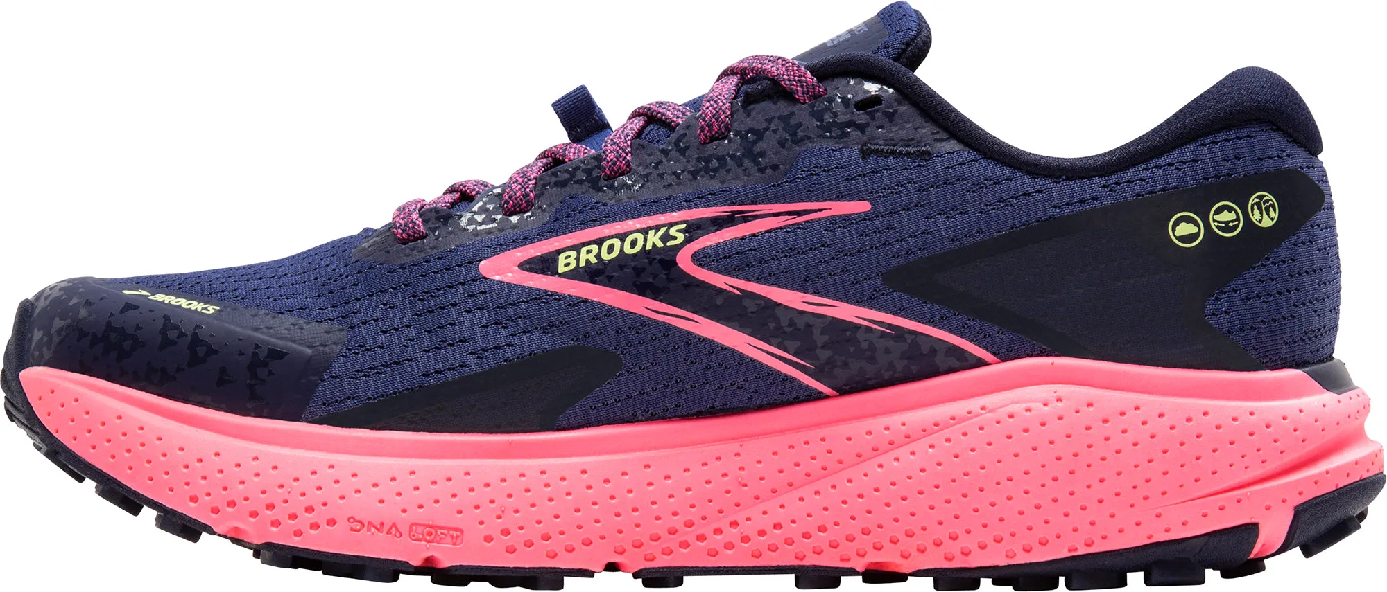 Chaussures de trail Brooks Divide 5 pour femme - Bleu