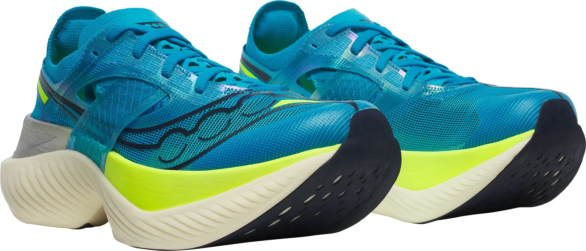Chaussures de course Saucony Endorphin Elite pour femmes - Bleu