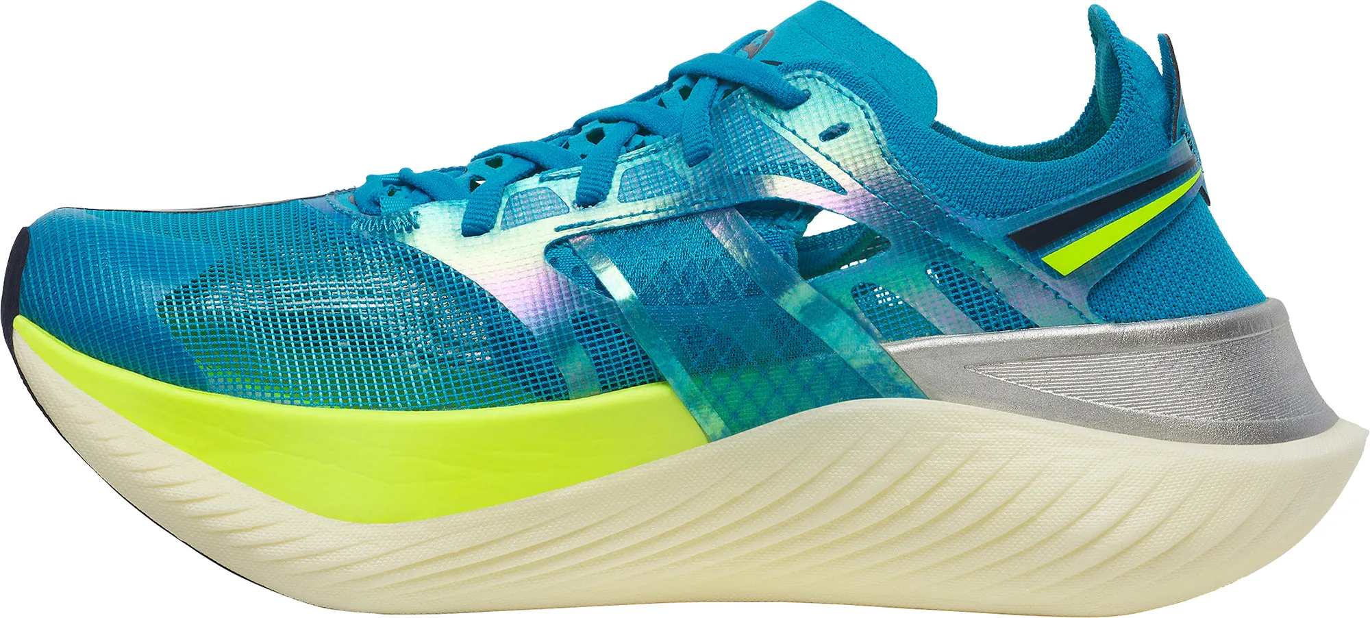 Chaussures de course Saucony Endorphin Elite pour femmes - Bleu