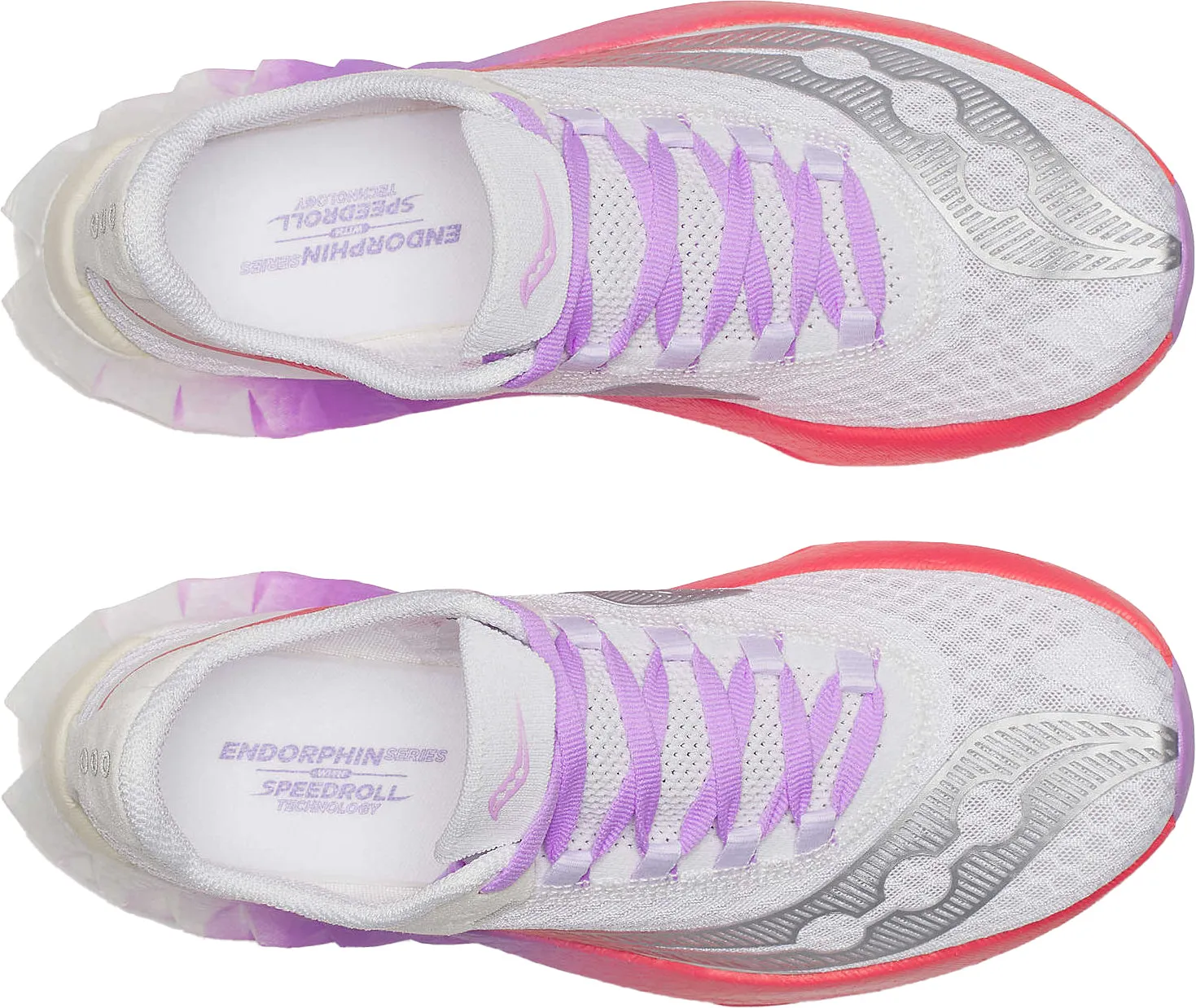 Chaussures de course Saucony Endorphin Pro 4 pour femmes - Blanc
