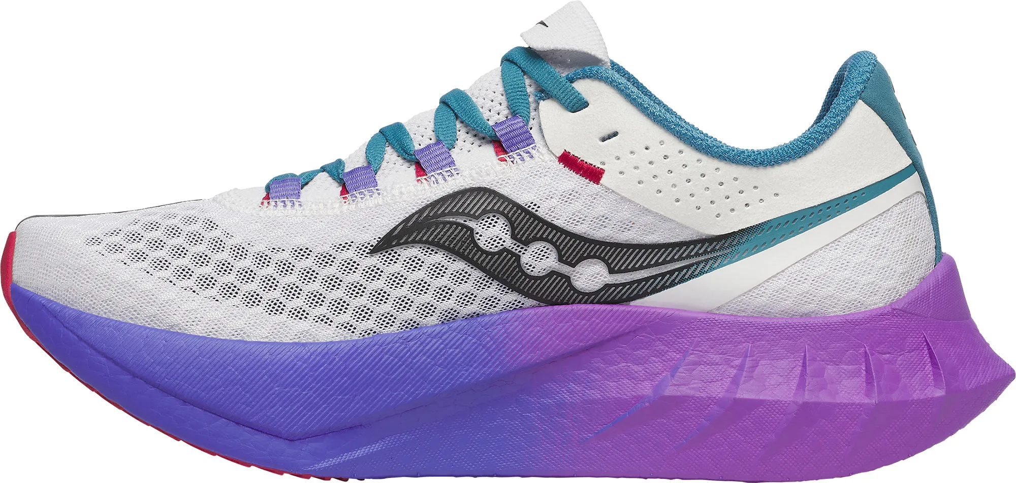 Chaussures de course Saucony Endorphin Pro 4 pour femmes - Blanc