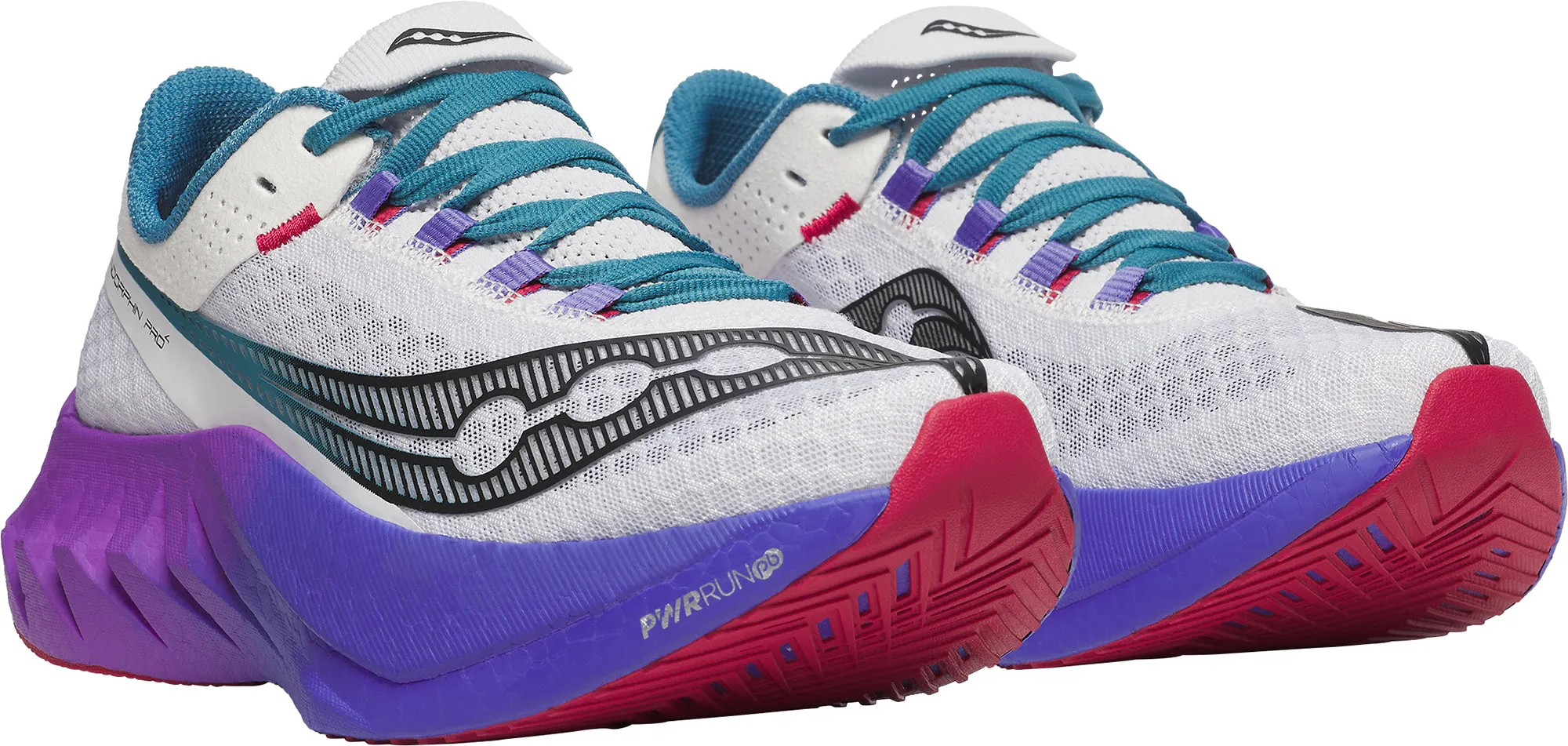 Chaussures de course Saucony Endorphin Pro 4 pour femmes - Blanc