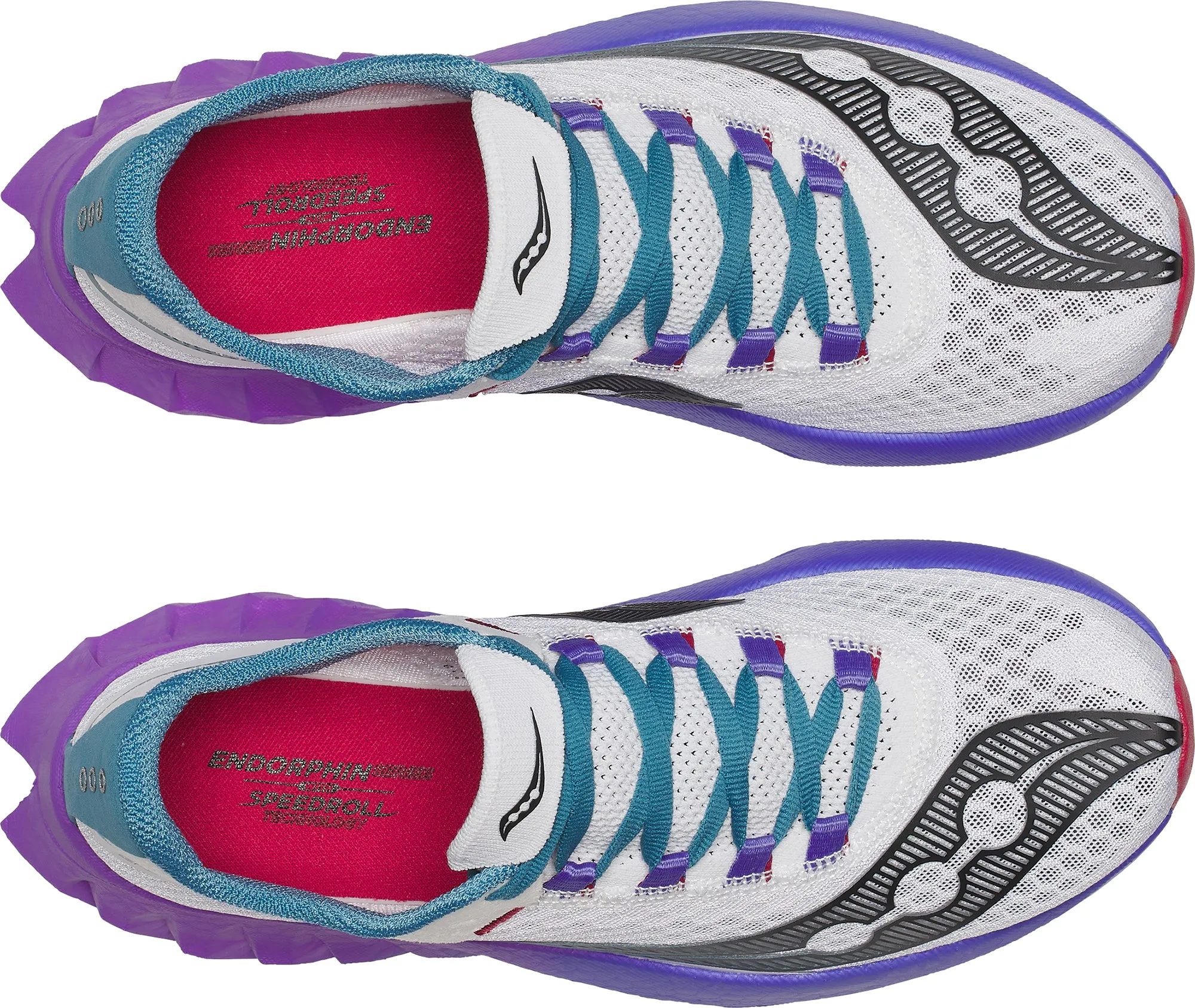 Chaussures de course Saucony Endorphin Pro 4 pour femmes - Blanc