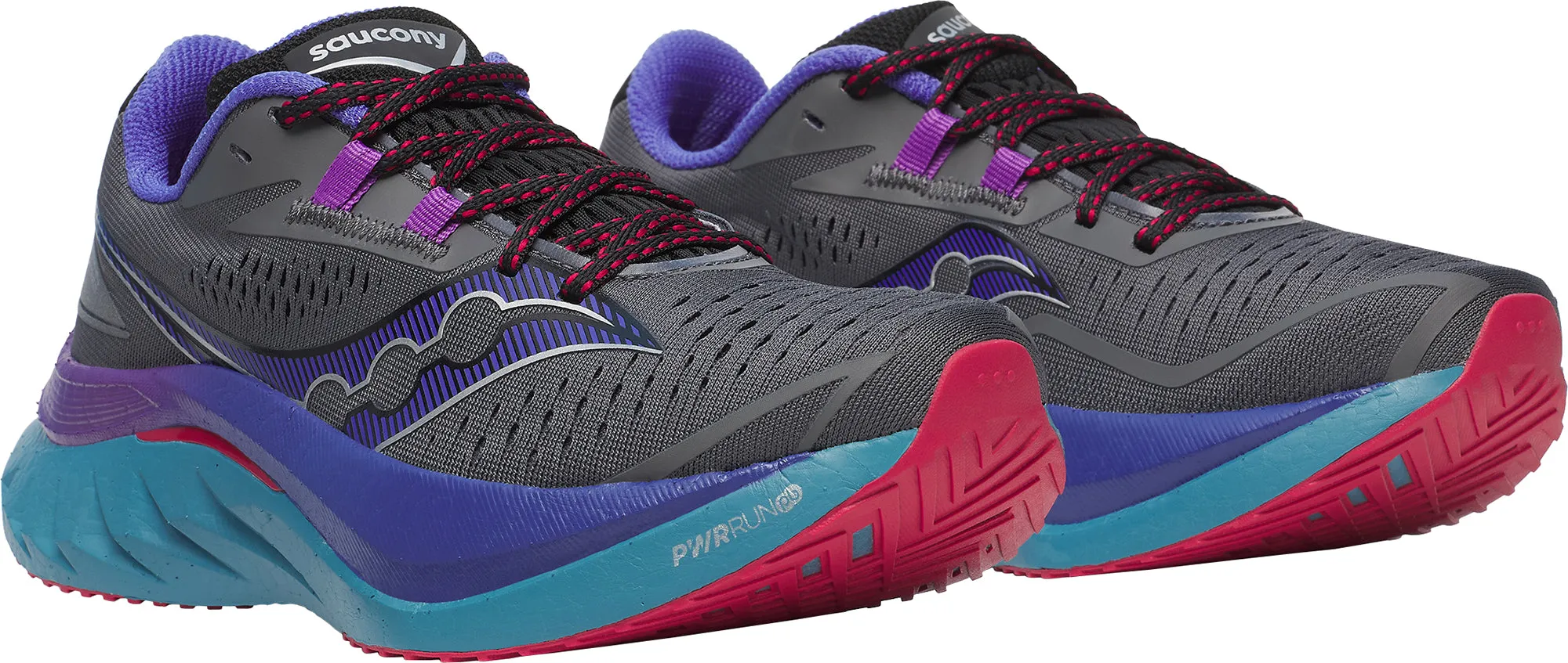 Chaussures de course Saucony Endorphin Speed 4 pour femmes - Gris