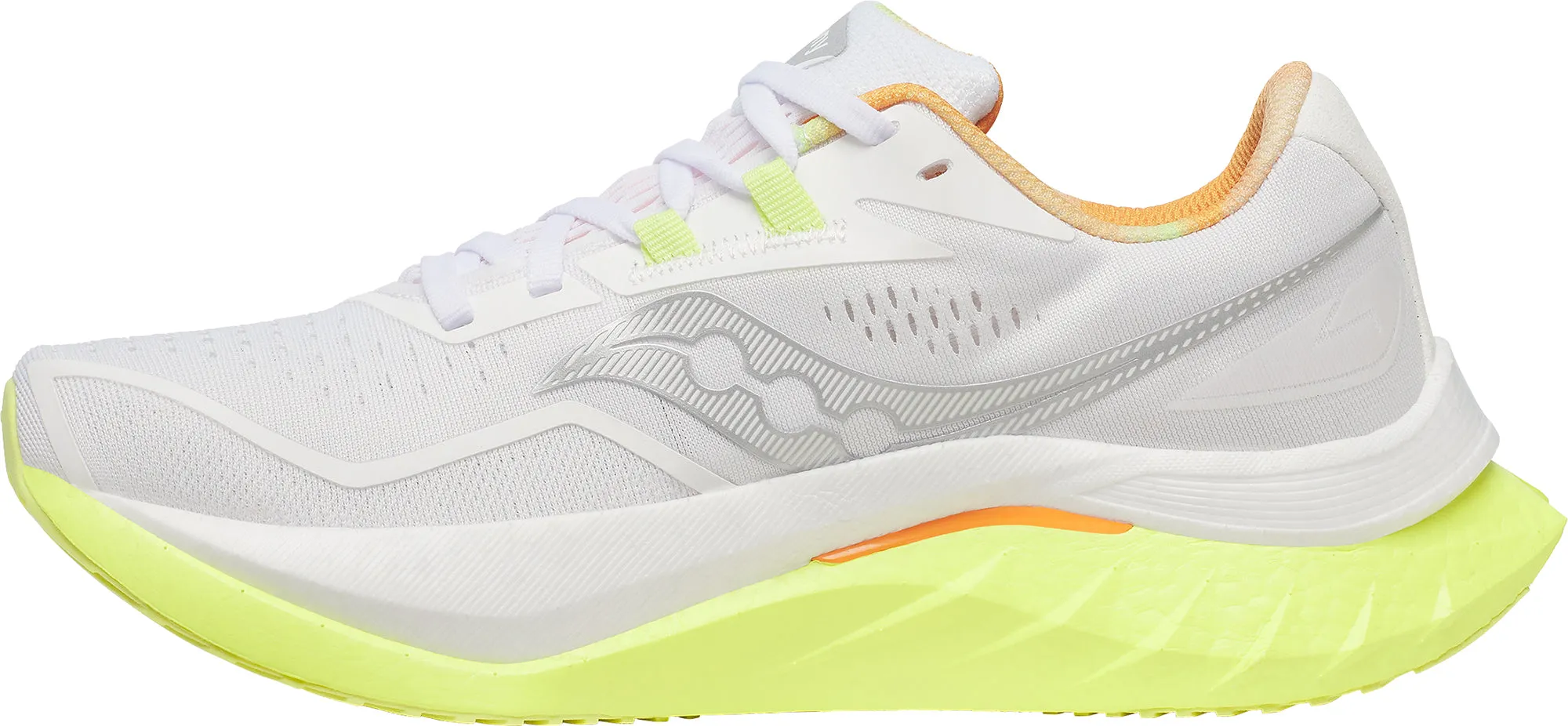 Chaussures de course Saucony Endorphin Speed 4 pour femmes - Blanc