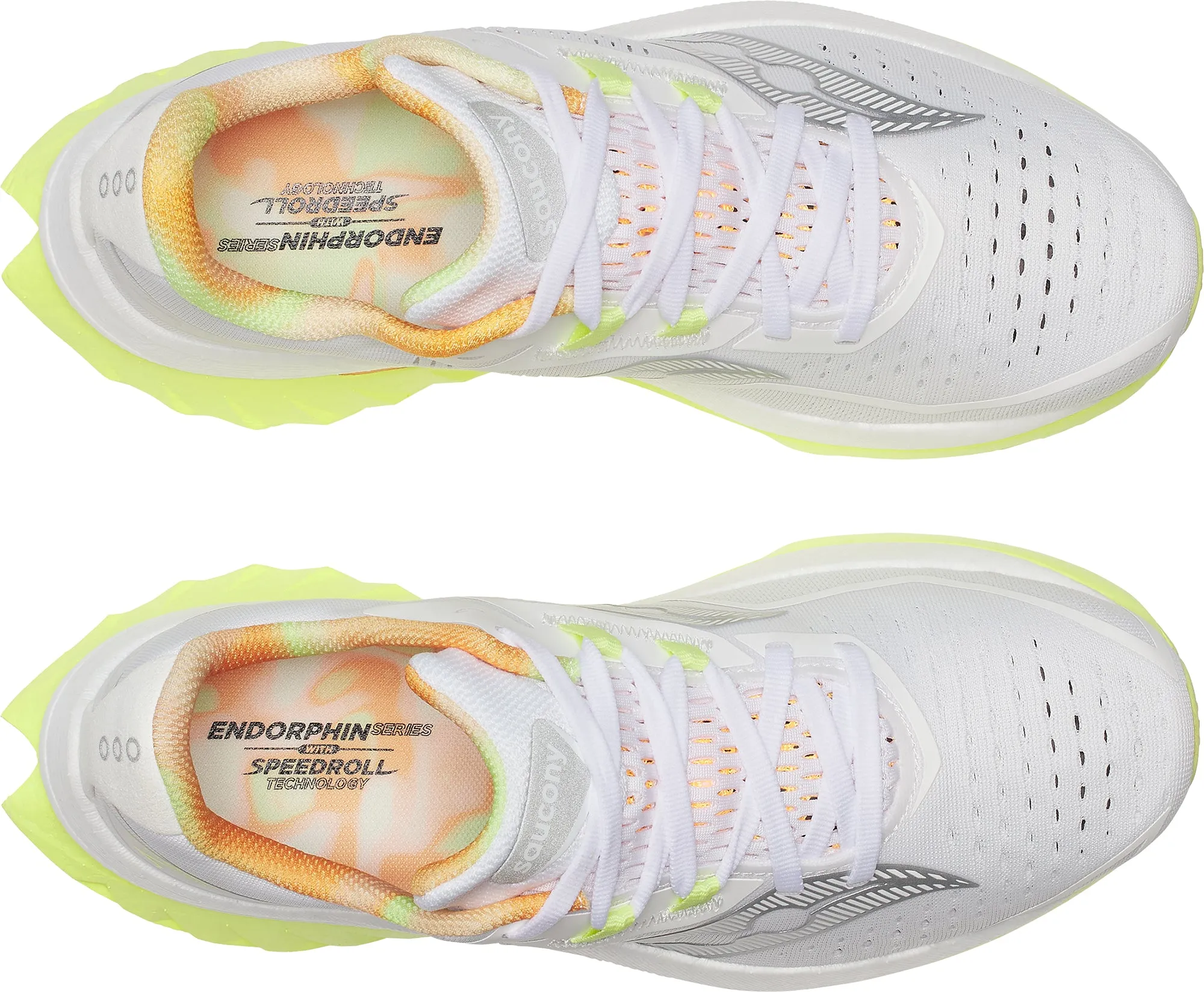 Chaussures de course Saucony Endorphin Speed 4 pour femmes - Blanc
