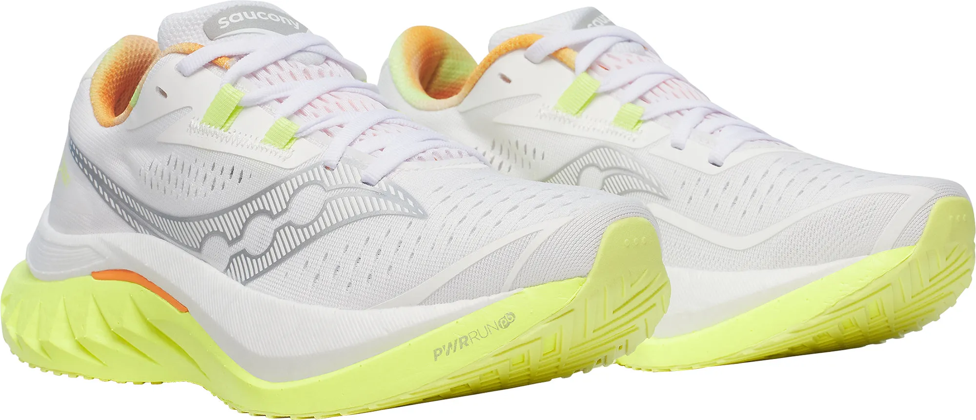 Chaussures de course Saucony Endorphin Speed 4 pour femmes - Blanc