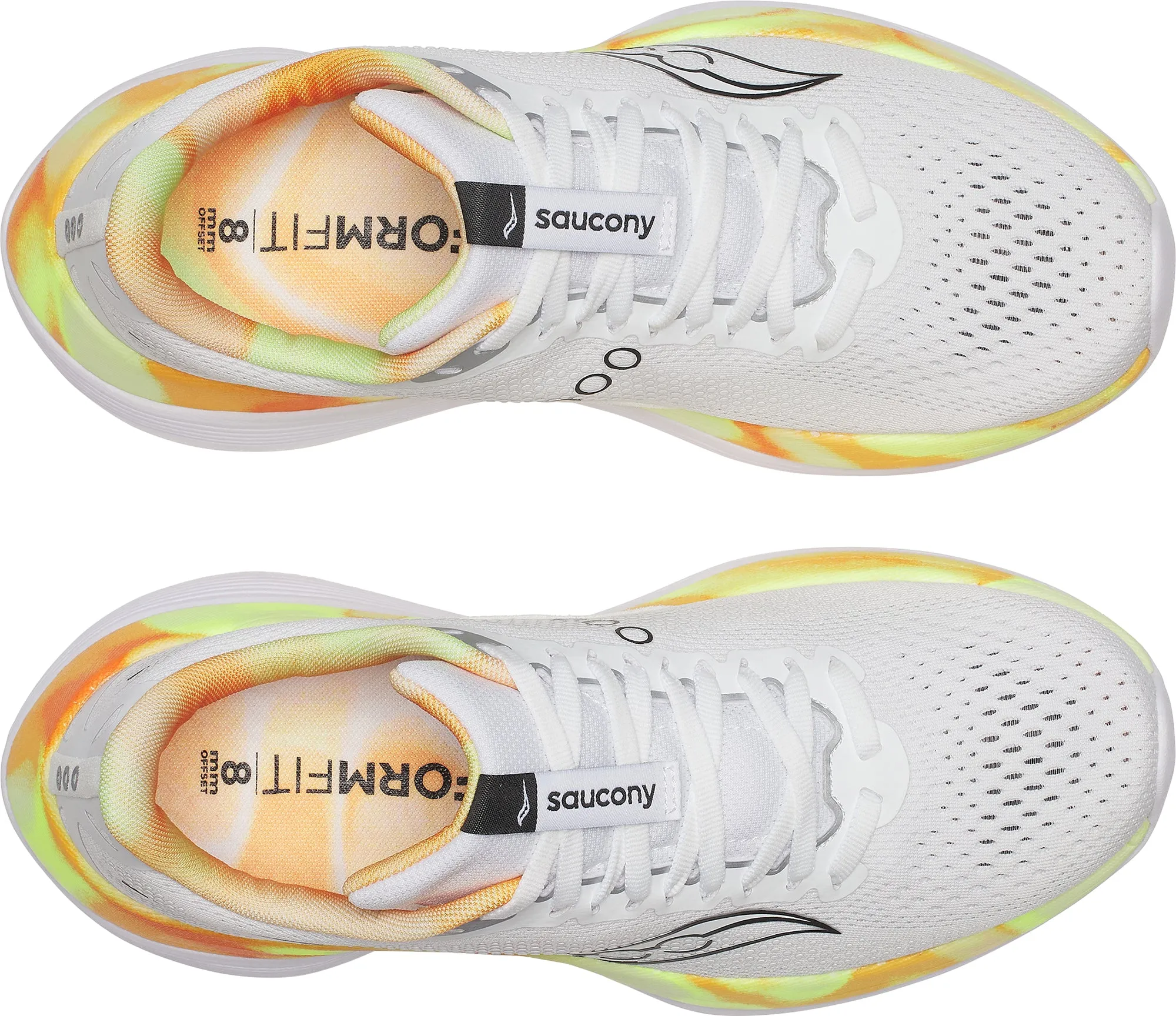 Chaussures de course Saucony Endorphin Trainer pour femme - Blanc