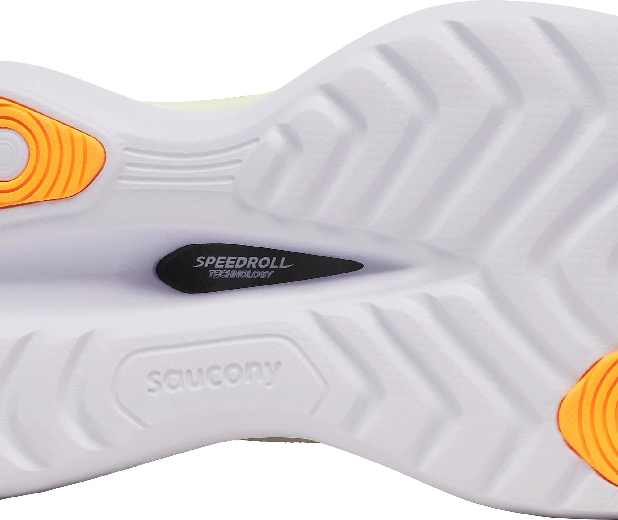 Chaussures de course Saucony Endorphin Trainer pour femme - Blanc