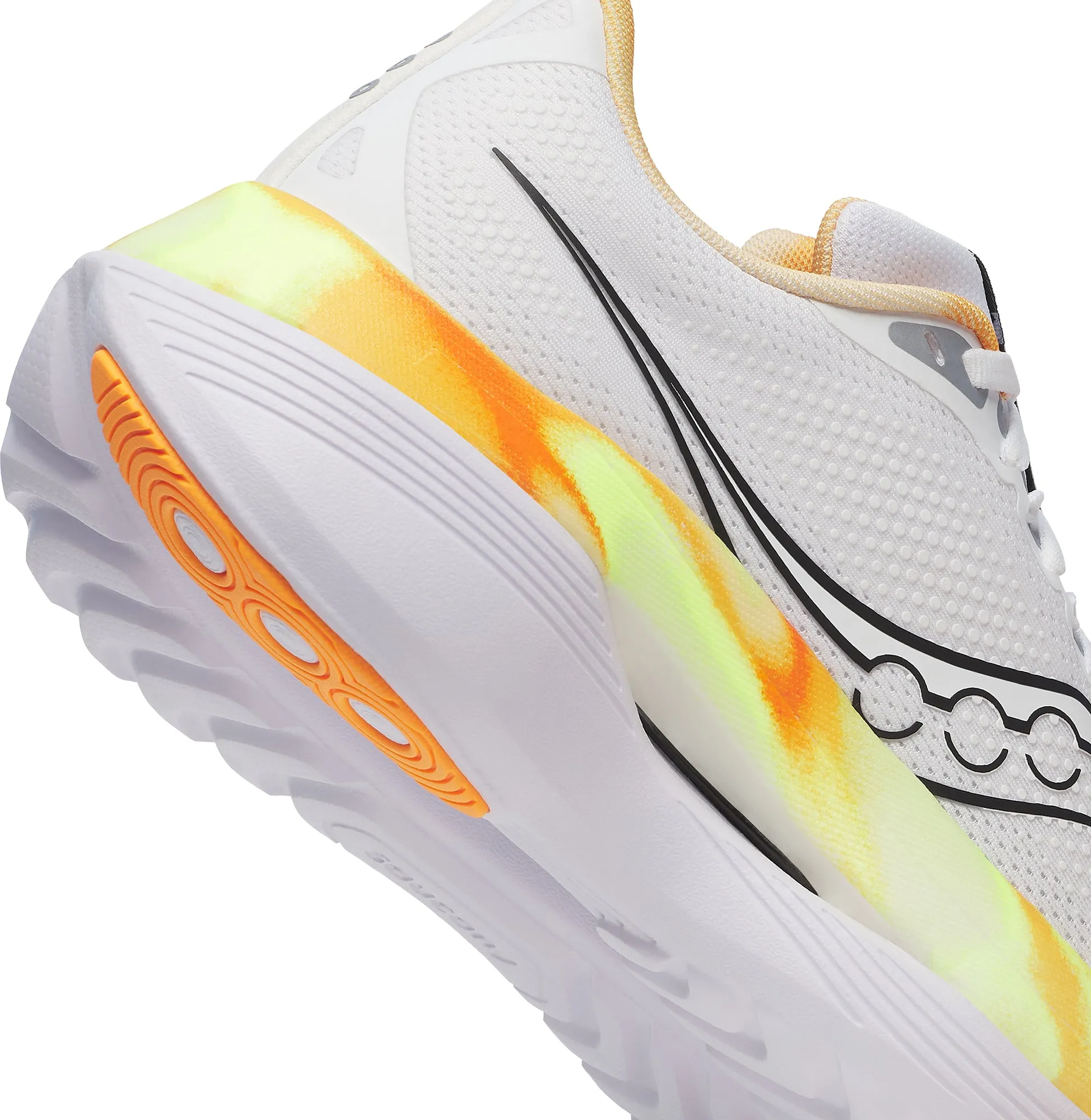 Chaussures de course Saucony Endorphin Trainer pour femme - Blanc