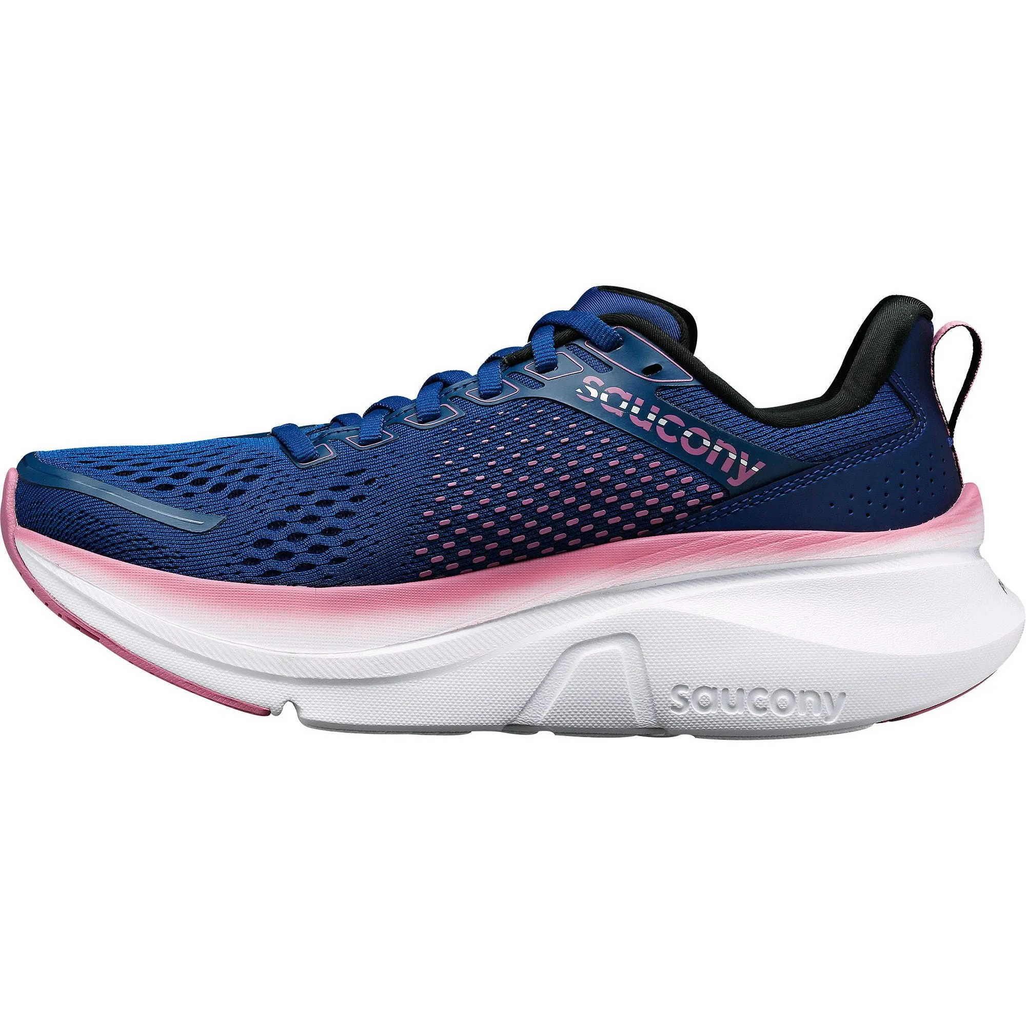 Chaussures de course Saucony Guide 17 WIDE FIT pour femmes - Marine