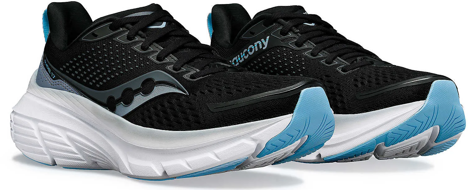 Chaussures de course Saucony Guide 17 pour femme - Noir