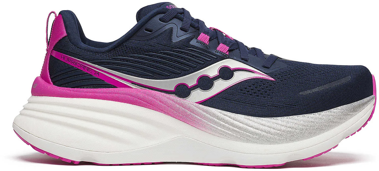 Chaussures de course Saucony Hurricane 24 pour femmes - Bleu