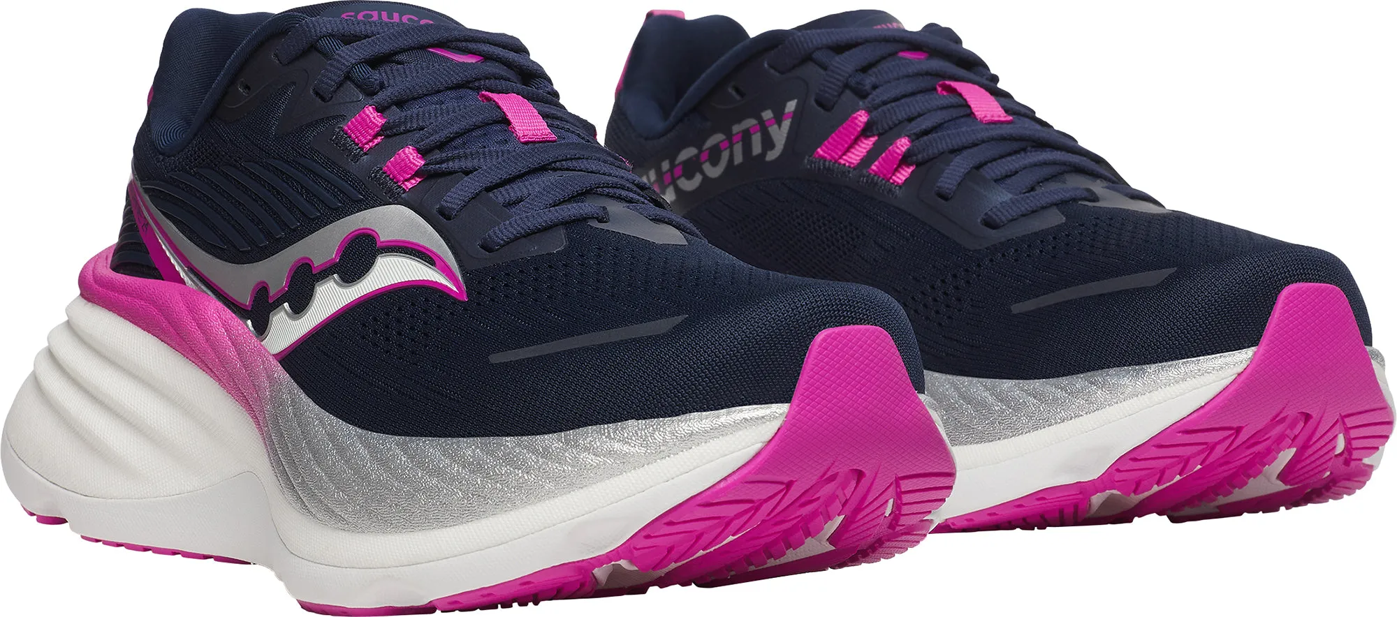 Chaussures de course Saucony Hurricane 24 pour femmes - Bleu