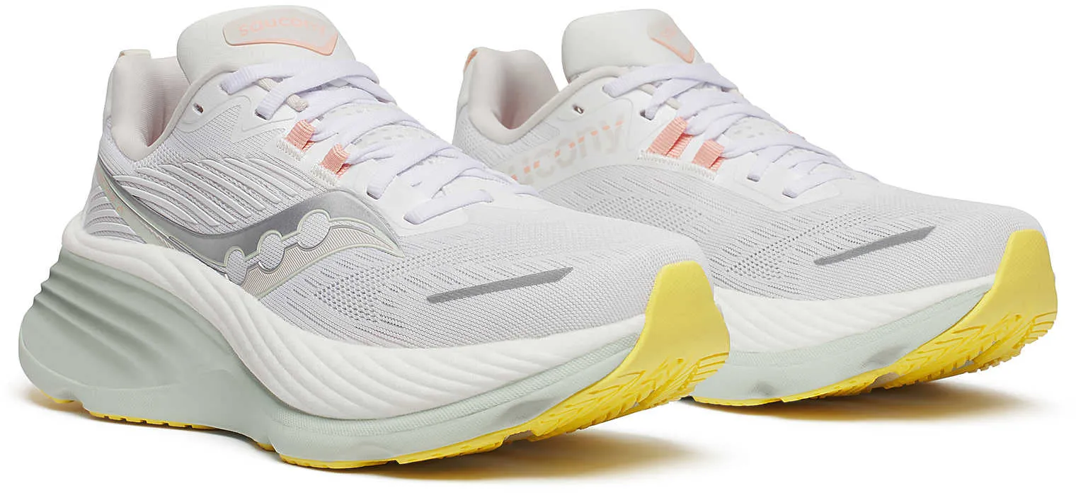 Chaussures de course Saucony Hurricane 24 pour femmes - Blanc