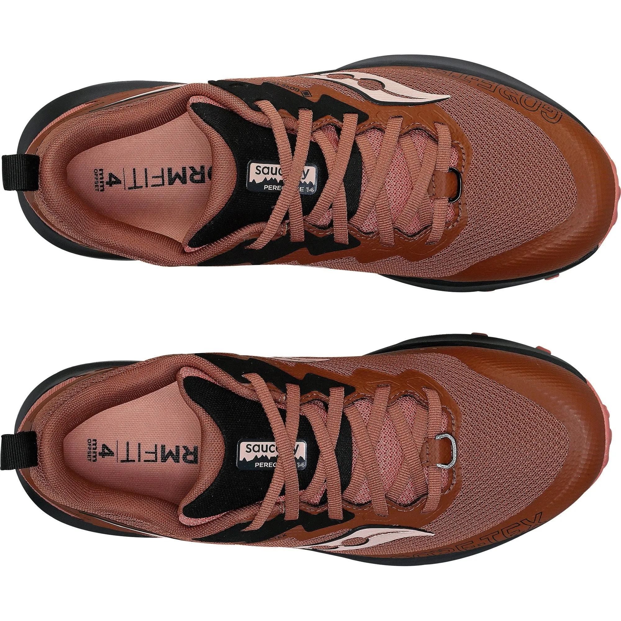 Chaussures de trail Saucony Peregrine 14 GORE-TEX pour femmes - Rouge