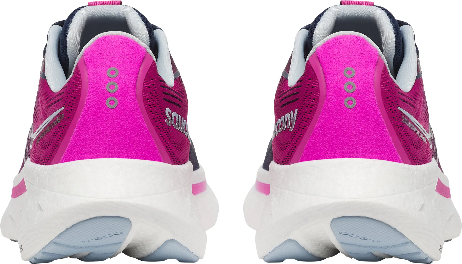 Chaussures de course Saucony Ride 18 pour femme - Bleu