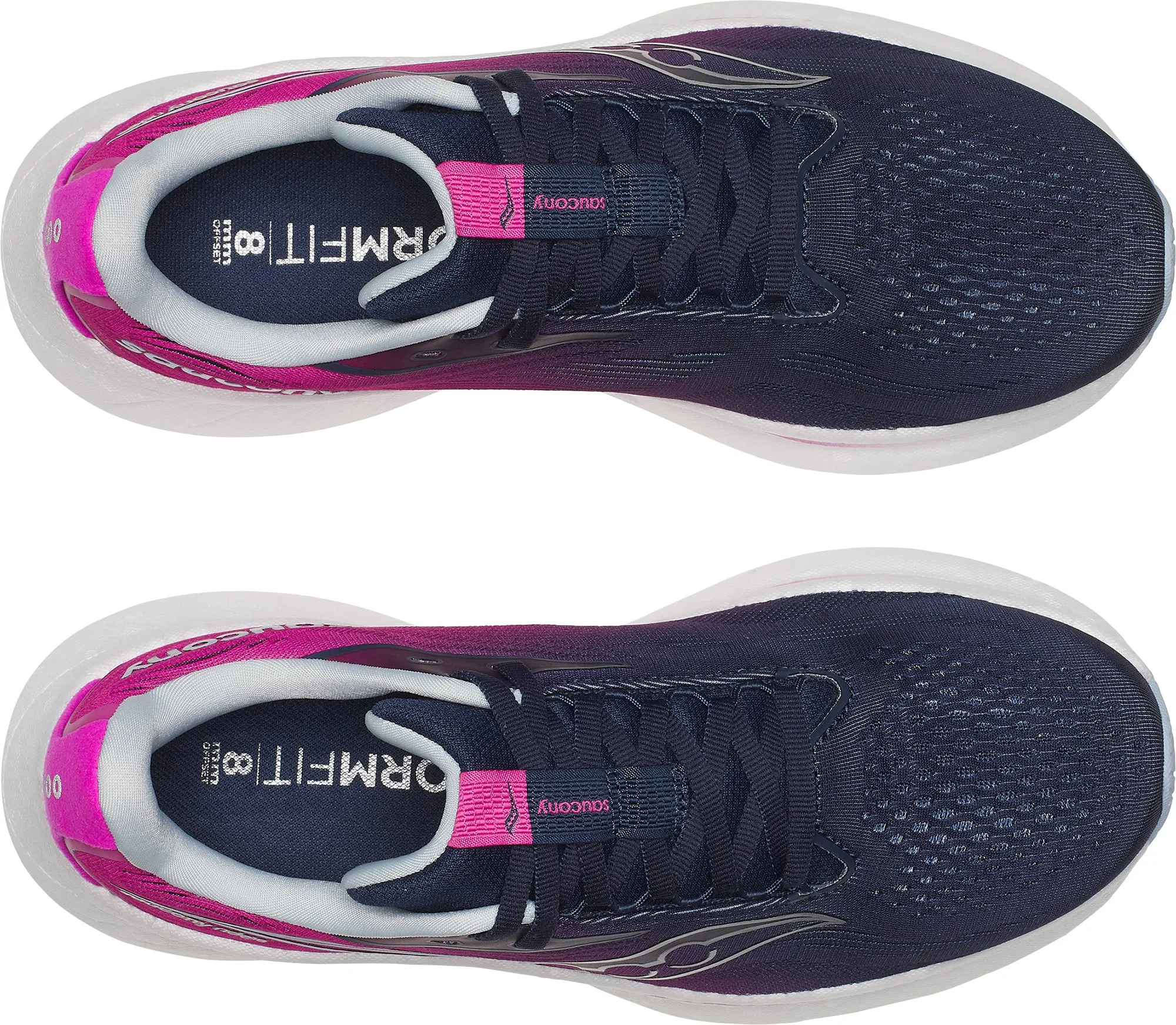 Chaussures de course Saucony Ride 18 pour femme - Bleu