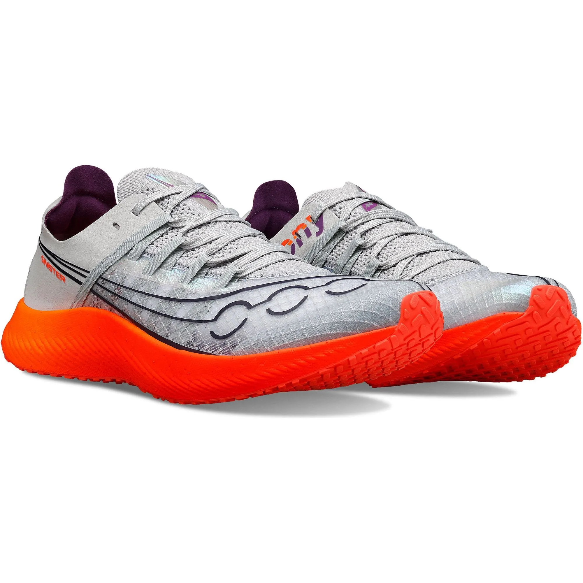 Chaussures de course Saucony Sinister pour femmes - Gris