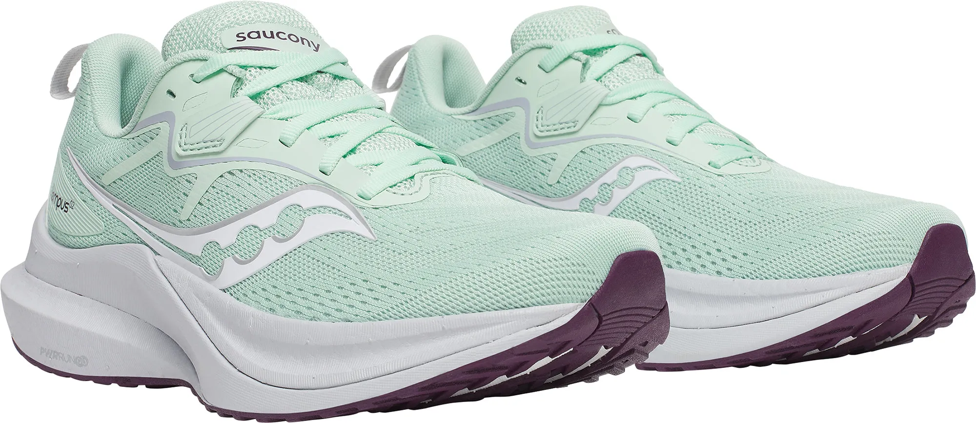 Chaussures de course Saucony Tempus 2 pour femmes - Vert